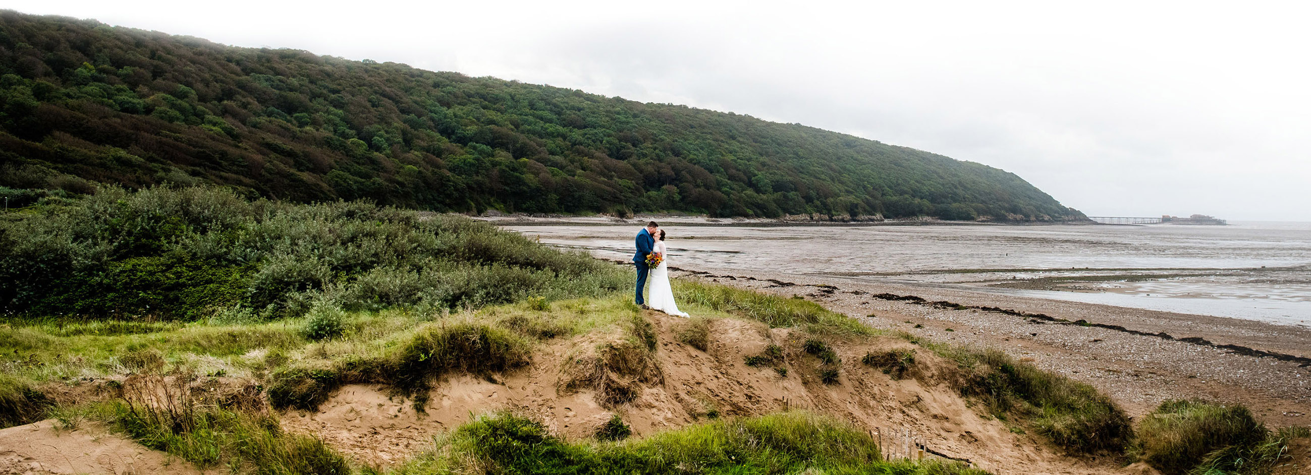 Wedding photography Weston beach