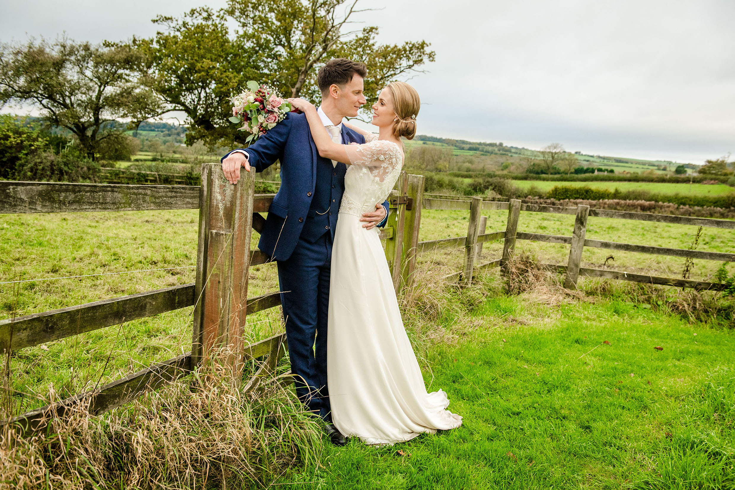 Hyde-Barn-Stow-on-the-Wold-Wedding-Photography-Field Hyde Barn Stow on the Wold Wedding Photography